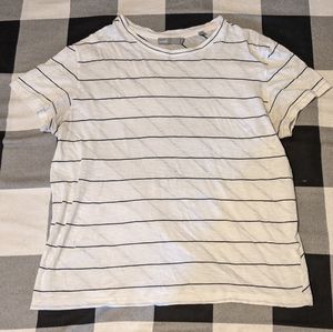 Vince white striped tee